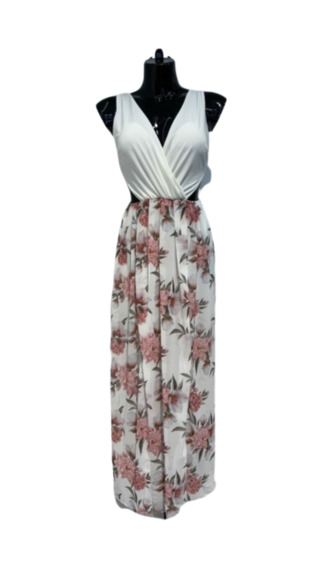 Molly White Floral Playsuit Summer Dress