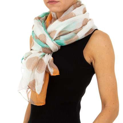 Polka Dot Print Lightweight Scarf