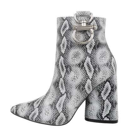 Alice Snake Print Ankle Boot