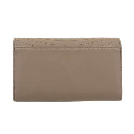 Milan Faux Leather Cream Purse