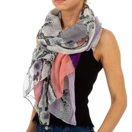 Lightweight Snake Print Ladies Scarf