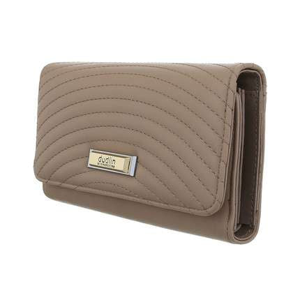 Milan Faux Leather Cream Purse