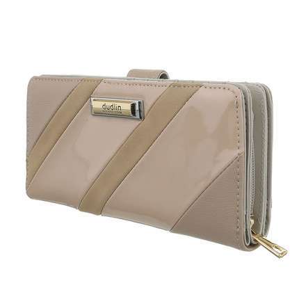 Sydney Faux Leather Beige Purse