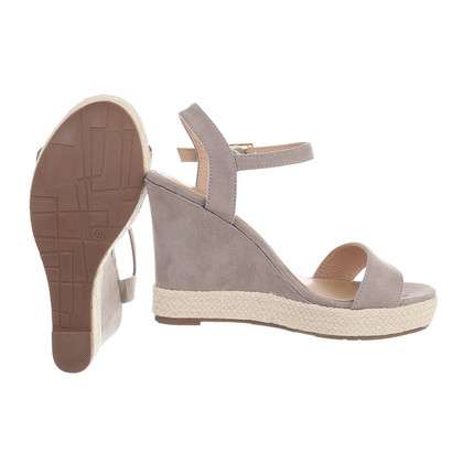 Suzie Faux Suede Wedge Sandals