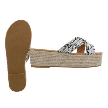 Leah Snake Print Wedge Sandal