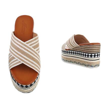 Maria Aztec Wedge Sandal